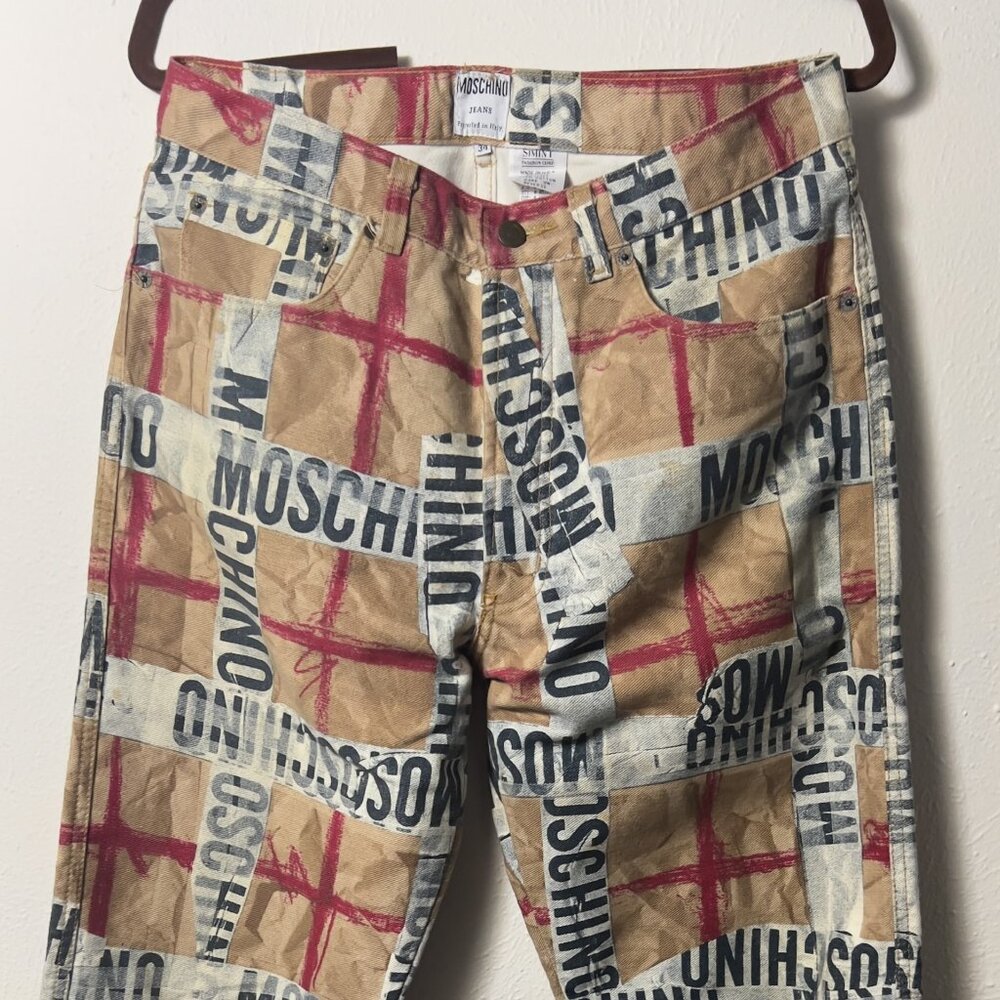MOSCHINO MEN JEANS (VINTAGE 90's) - 34
